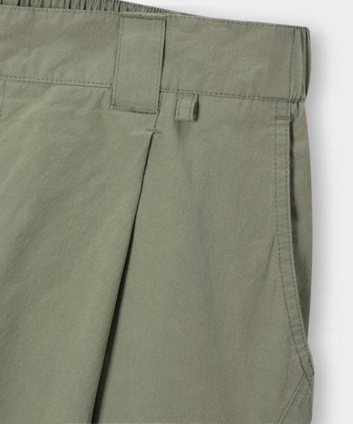 VLAD CURVED BANDING CARGO PANTS_KHAKI