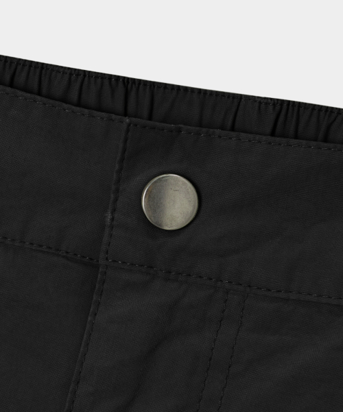 VLAD CURVED BANDING CARGO PANTS_BLACK