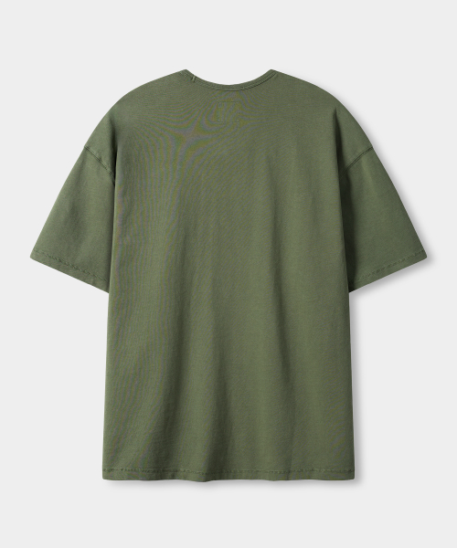 USA ARCH LOGO SEMI CROP SHORT SLEEVE T-SHIRT_4 COLOR