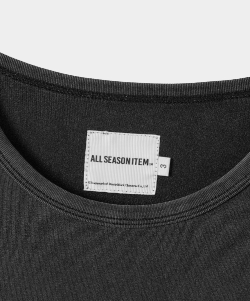 USA ARCH LOGO SEMI CROP SHORT SLEEVE T-SHIRT_4 COLOR