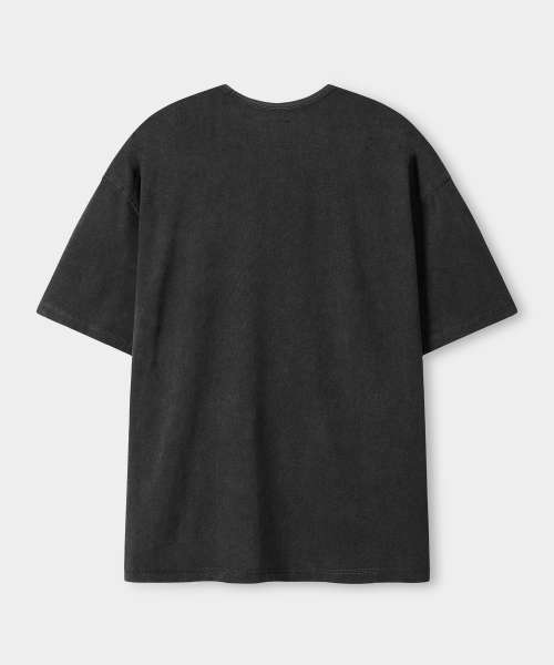 USA ARCH LOGO SEMI CROP SHORT SLEEVE T-SHIRT_4 COLOR