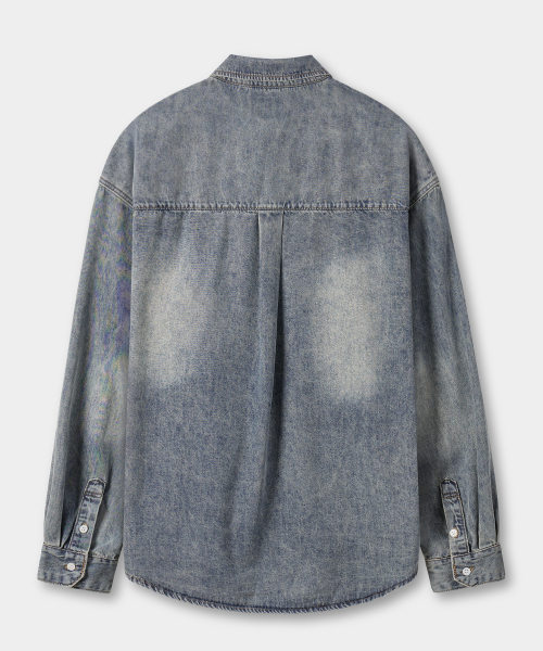©EVERYONE’S BIOWASHING DENIM SHIRT_4 COLOR