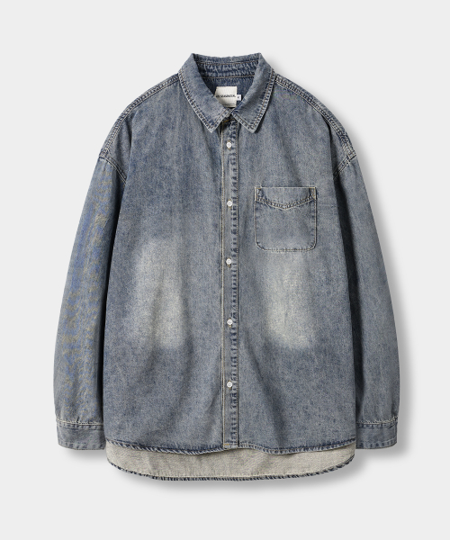 ©EVERYONE’S BIOWASHING DENIM SHIRT_4 COLOR
