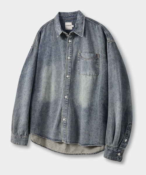 ©EVERYONE’S BIOWASHING DENIM SHIRT_4 COLOR