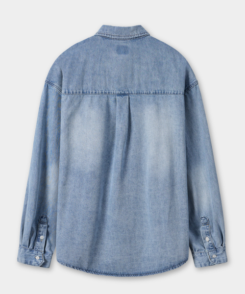 ©EVERYONE’S BIOWASHING DENIM SHIRT_4 COLOR