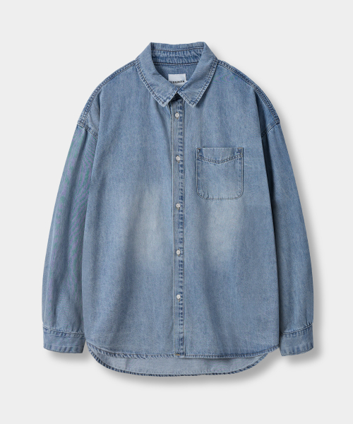 ©EVERYONE’S BIOWASHING DENIM SHIRT_4 COLOR