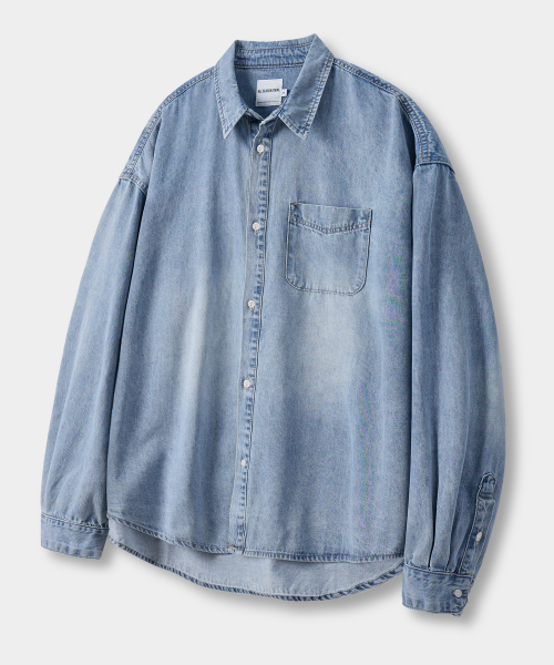 ©EVERYONE’S BIOWASHING DENIM SHIRT_4 COLOR