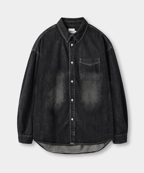 ©EVERYONE’S BIOWASHING DENIM SHIRT_4 COLOR