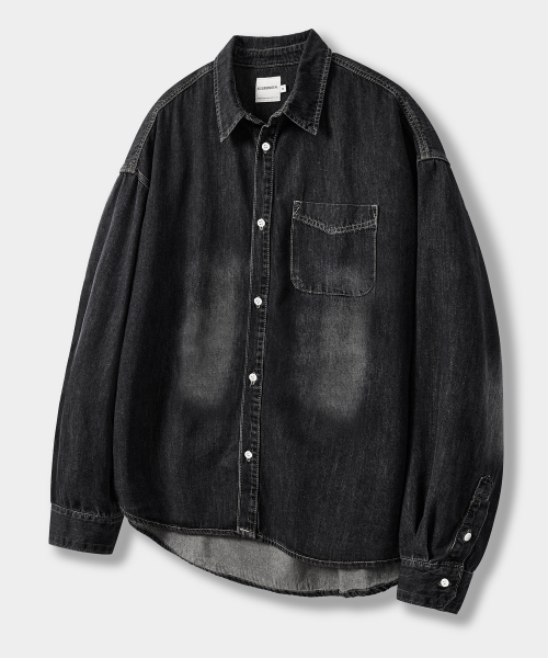 ©EVERYONE’S BIOWASHING DENIM SHIRT_4 COLOR