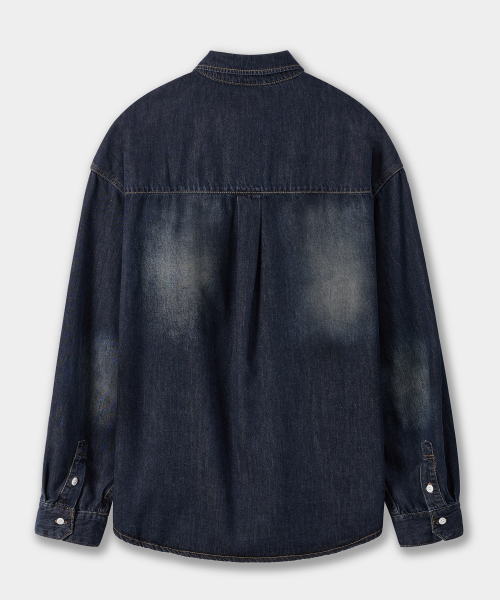 ©EVERYONE’S BIOWASHING DENIM SHIRT_4 COLOR