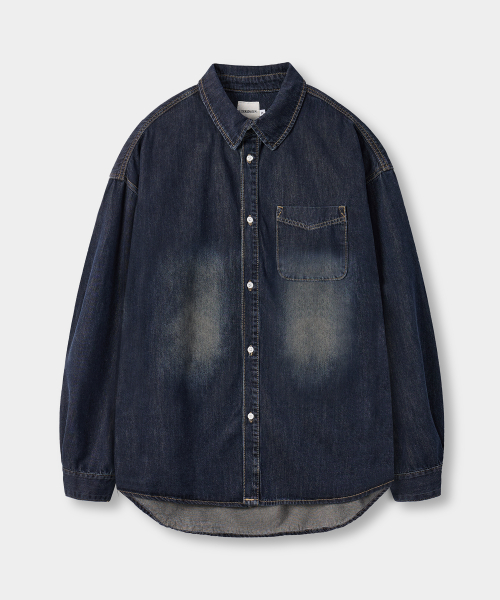 ©EVERYONE’S BIOWASHING DENIM SHIRT_4 COLOR