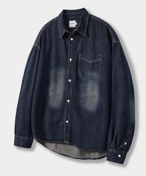 ©EVERYONE’S BIOWASHING DENIM SHIRT_4 COLOR