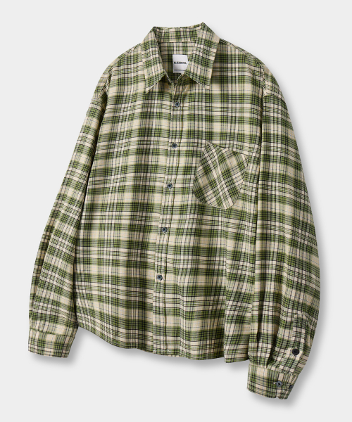 ©EVERYONE’S SEMI CROP CHECK SHIRT_6 COLOR