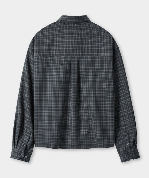 ©EVERYONE’S SEMI CROP CHECK SHIRT_6 COLOR