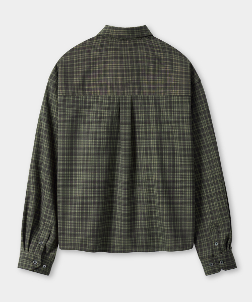 ©EVERYONE’S SEMI CROP CHECK SHIRT_6 COLOR