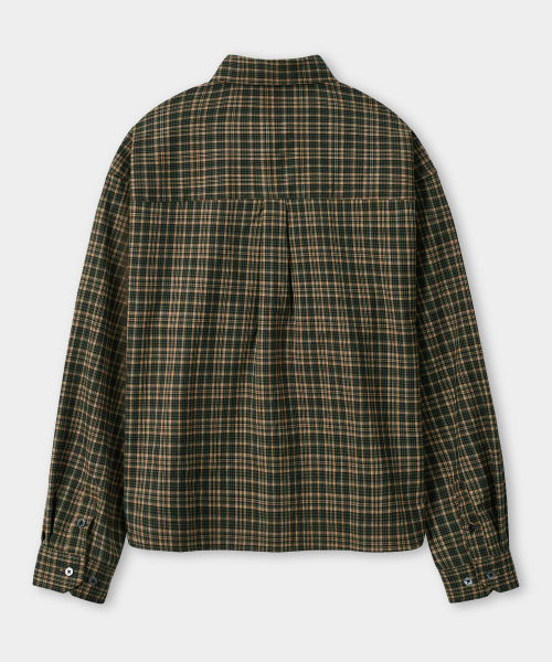©EVERYONE’S SEMI CROP CHECK SHIRT_6 COLOR