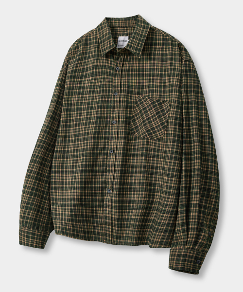 ©EVERYONE’S SEMI CROP CHECK SHIRT_6 COLOR