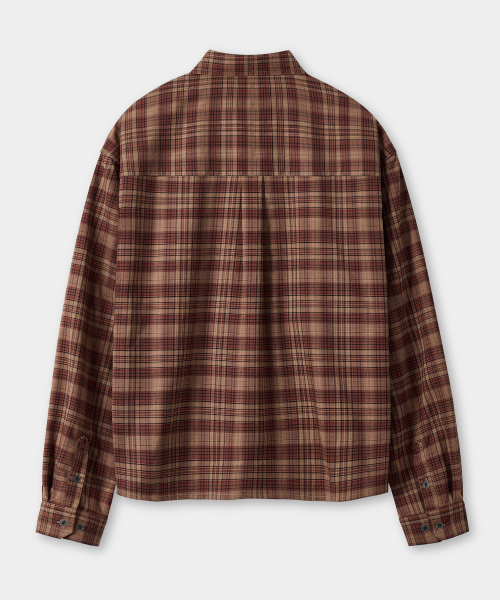 ©EVERYONE’S SEMI CROP CHECK SHIRT_6 COLOR