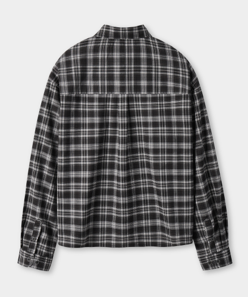 ©EVERYONE’S SEMI CROP CHECK SHIRT_6 COLOR