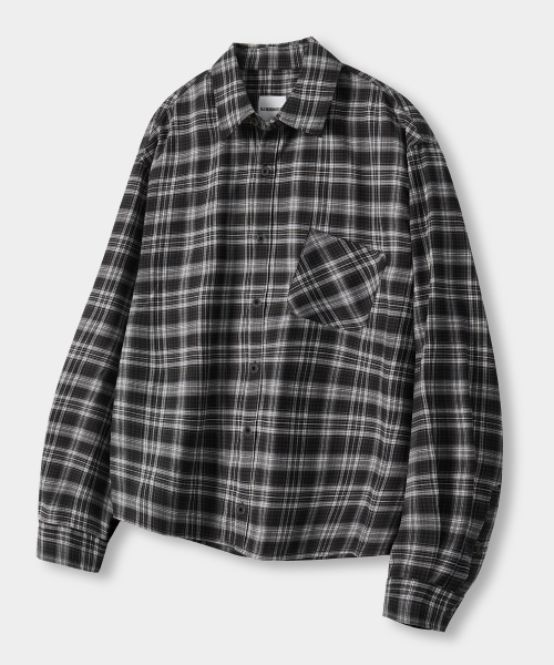 ©EVERYONE’S SEMI CROP CHECK SHIRT_6 COLOR