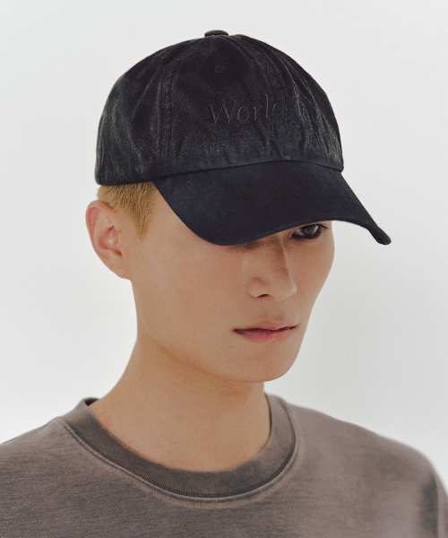 WORLD TOUR CAP (WASHED BLACK)