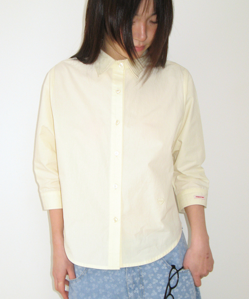 RRAC PASTEL COTTON SHIRT BUTTER