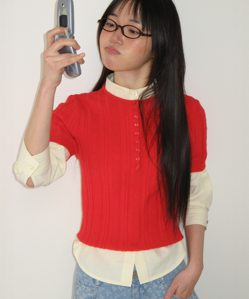 RRAC PASTEL COTTON SHIRT BUTTER