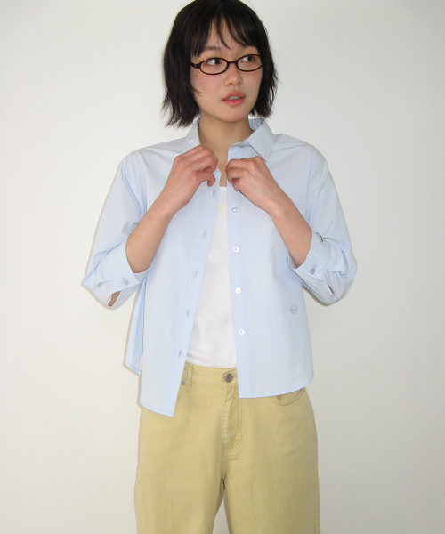 RRAC PASTEL COTTON SHIRT SKY