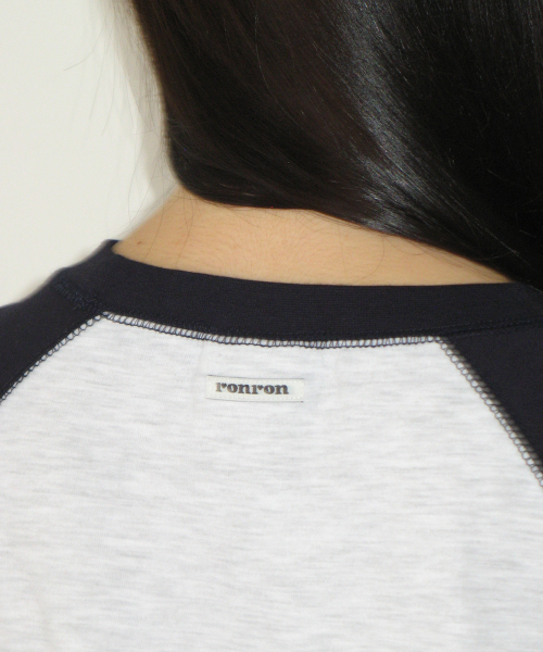 VINTAGE ARCHIVE RAGLAN LONG SLEEVE NAVY