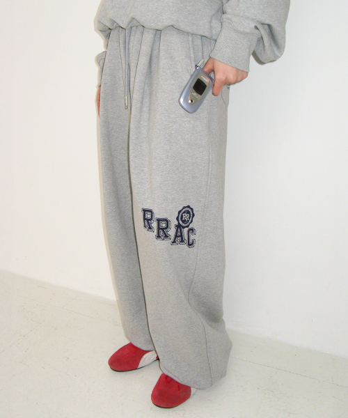 RRAC WIDE SWEAT PANTS GREY