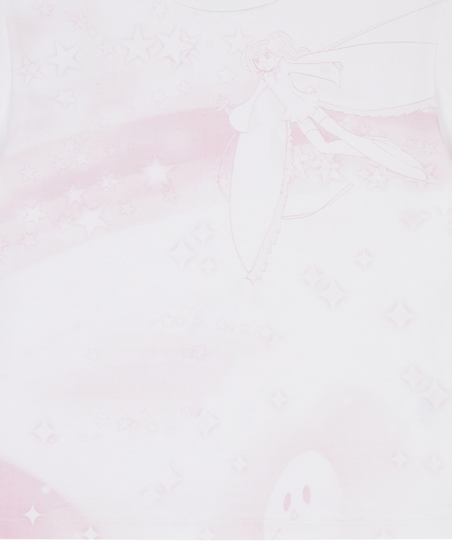 SHUGO CHARA! PINK RAINBOW TEE(WHITE)