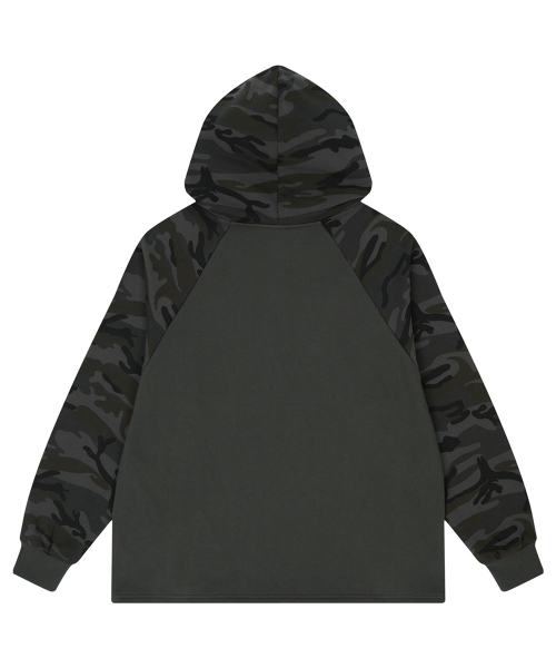 SHUGO CHARA! RAGLAN HOODY(CHARCOAL)