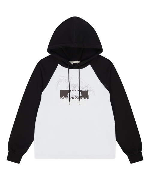 SHUGO CHARA! RAGLAN HOODY(WHITE)