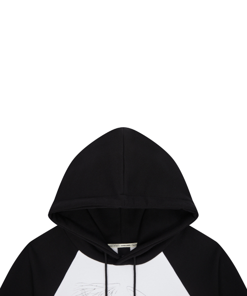 SHUGO CHARA! RAGLAN HOODY(WHITE)