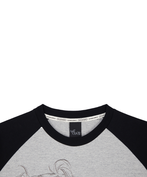 SHUGO CHARA! RAGLAN LONG SLEEVE(BLACK)