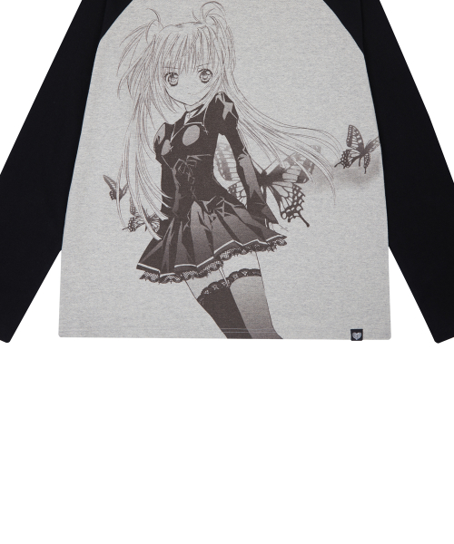 SHUGO CHARA! RAGLAN LONG SLEEVE(BLACK)
