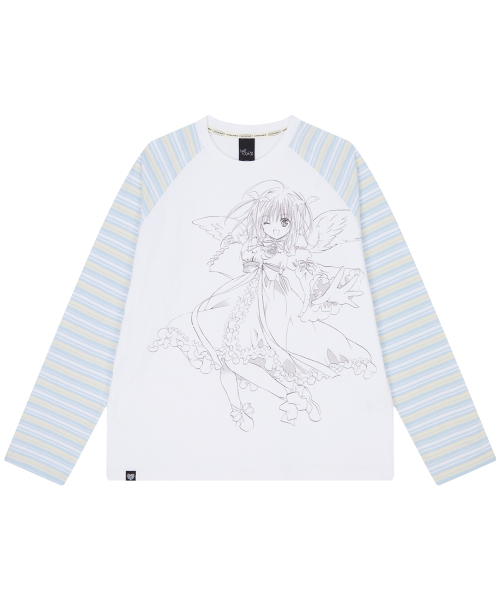 SHUGO CHARA! RAGLAN LONG SLEEVE(WHITE)