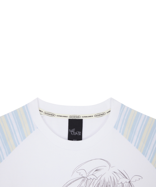 SHUGO CHARA! RAGLAN LONG SLEEVE(WHITE)