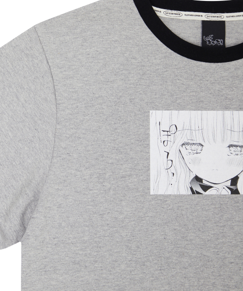 SHUGO CHARA! RIMA RINGER TEE(GRAY)