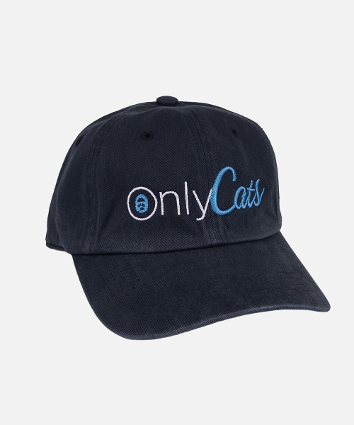 ONLY CATS WASHING CAP (BLACK)