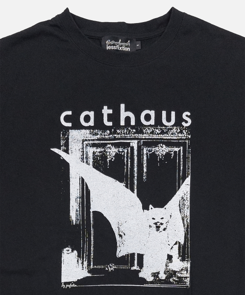 CATHAUS TEE (BLACK)