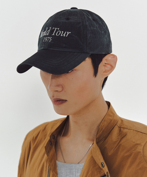 WORLD TOUR CAP (CHARCOAL)