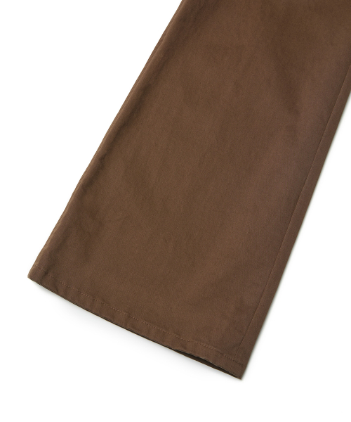 BLUES FLARE CHINO PANTS (BROWN)
