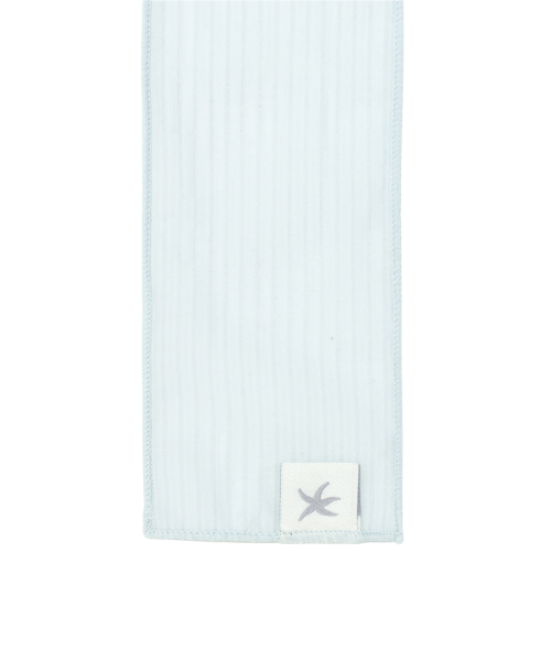 TCM layered chiffon scarf (sky blue)
