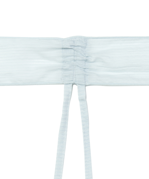 TCM layered chiffon scarf (sky blue)