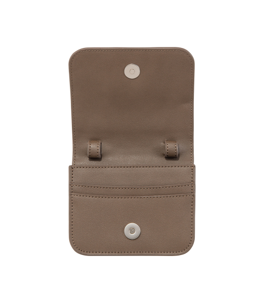 TCM 3-way mini flap bag (brown)