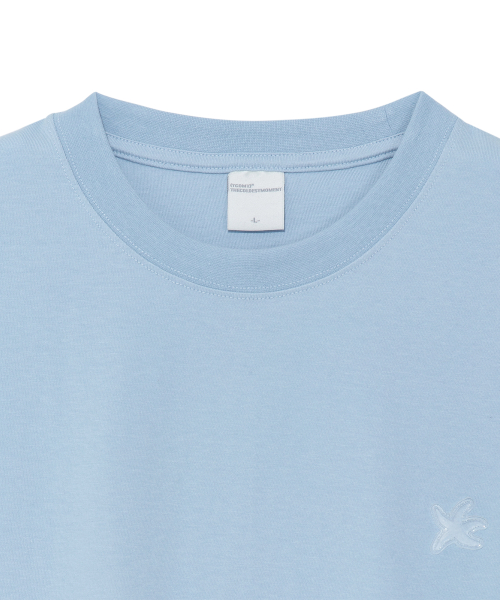 TCM starfish label T (sky blue)