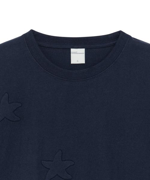 TCM bubble star T (navy)