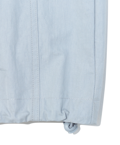 TCM mini logo nylon pants (sky blue)