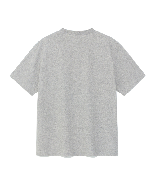 TCM checkboard T (melange grey)